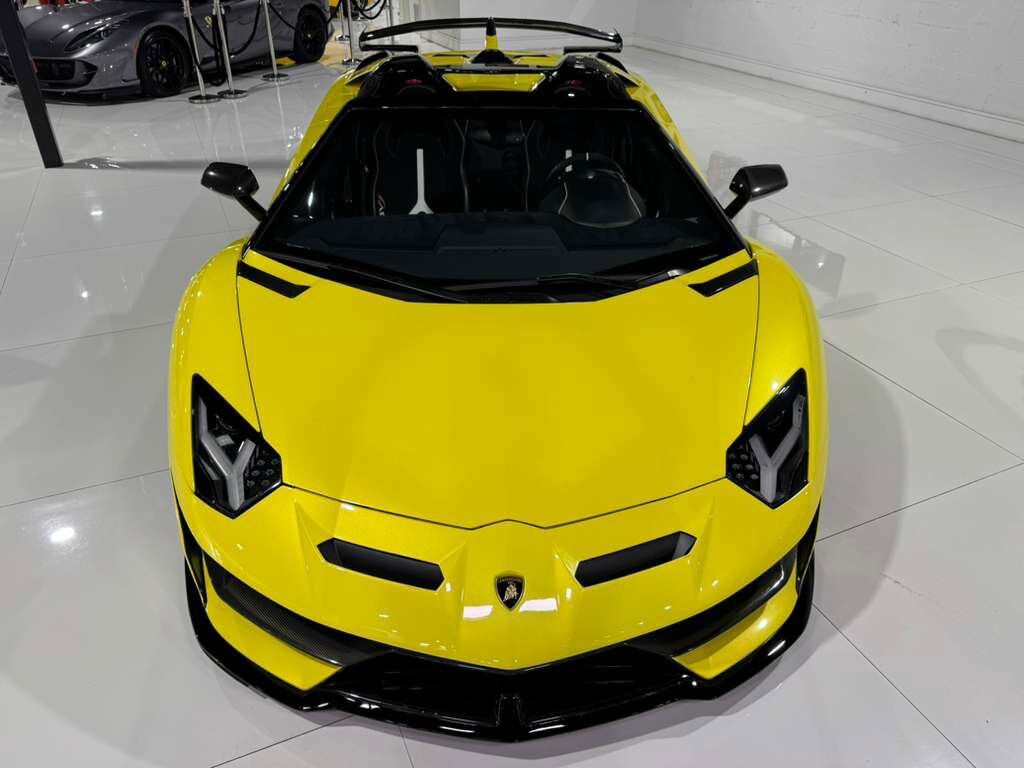 2021 Lamborghini Aventador SVJ Roadster Giallo Tenerife paint, comfort seats, Sensonum Audio system, carbon galore AND MORE!!