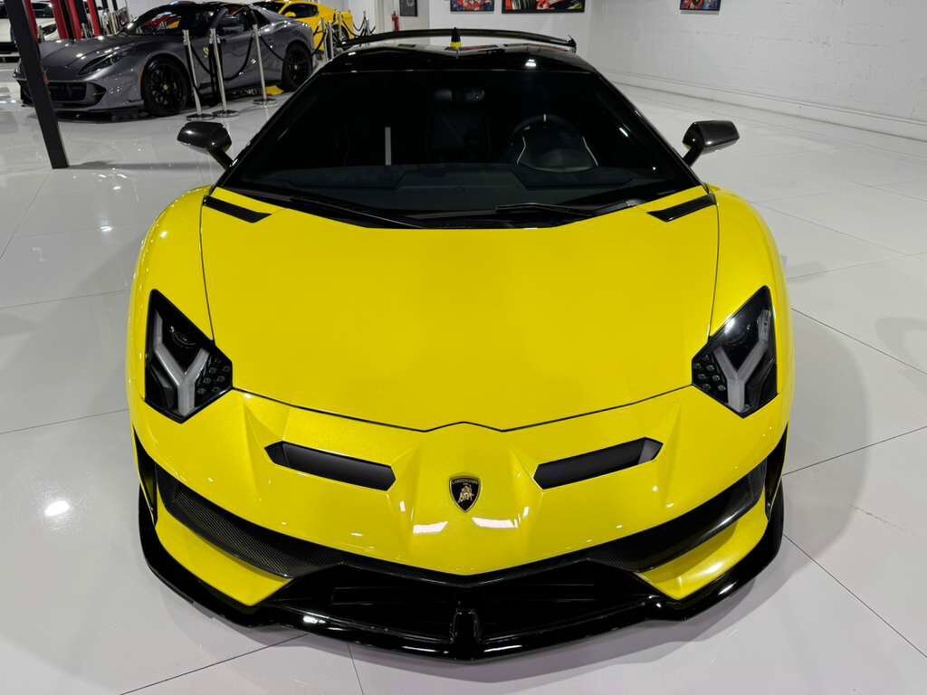 2021 Lamborghini Aventador SVJ Roadster Giallo Tenerife paint, comfort seats, Sensonum Audio system, carbon galore AND MORE!! Fort Lauderdale FL