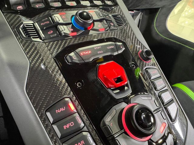 2021 Lamborghini Aventador SVJ Roadster Verde Mantis paint, Ad Personam calipers, Sensonum audio, comfort seats & more!! Fort Lauderdale FL