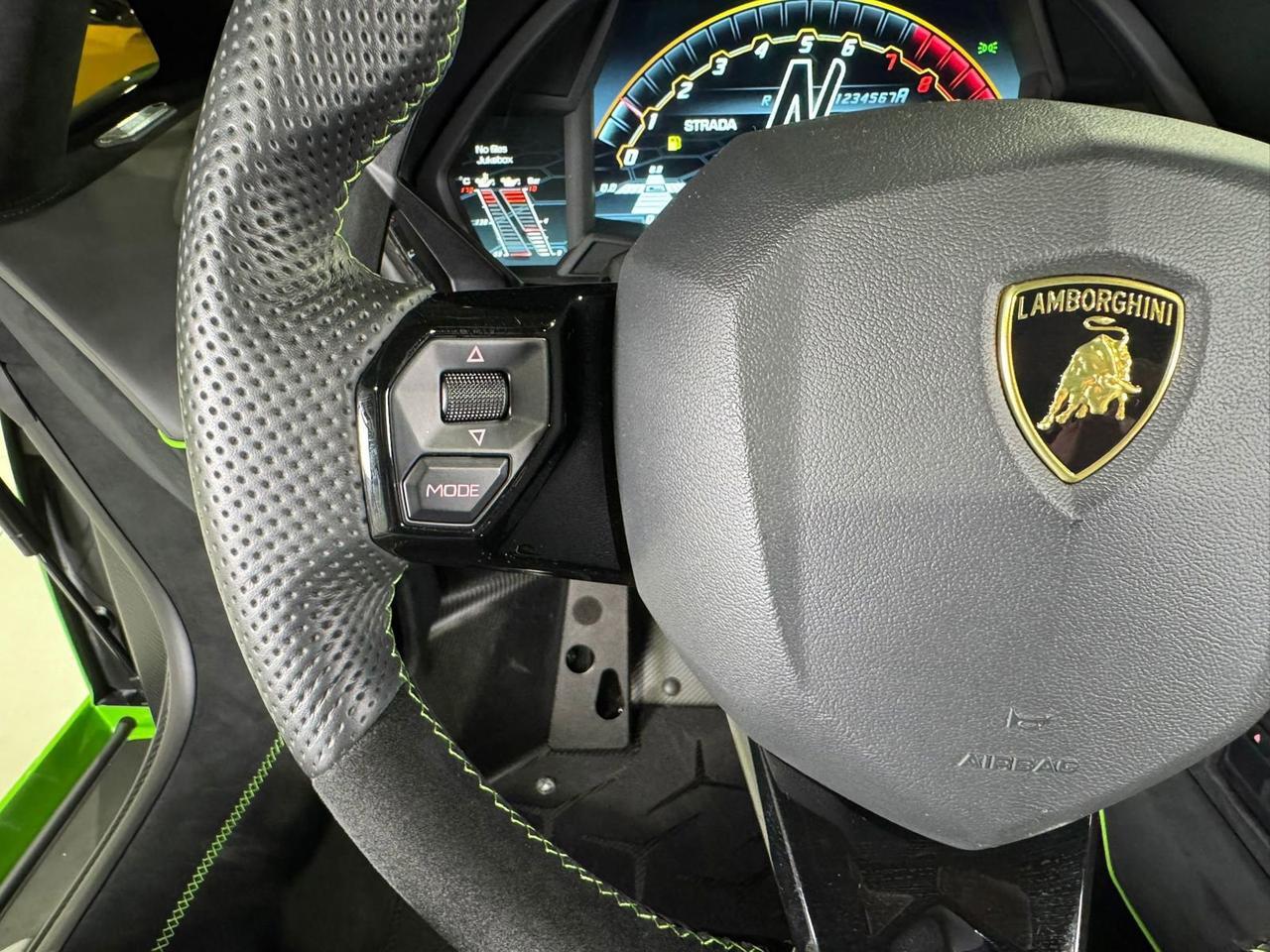 2021 Lamborghini Aventador SVJ Roadster Verde Mantis paint, Ad Personam calipers, Sensonum audio, comfort seats & more!! Fort Lauderdale FL