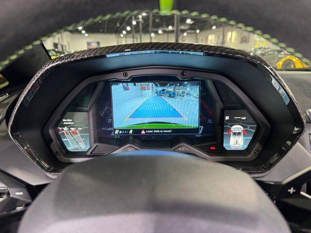 2021 Lamborghini Aventador SVJ Roadster Verde Mantis paint, Ad Personam calipers, Sensonum audio, comfort seats & more!! Fort Lauderdale FL