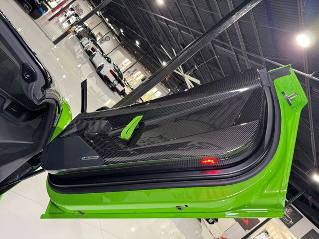2021 Lamborghini Aventador SVJ Roadster Verde Mantis paint, Ad Personam calipers, Sensonum audio, comfort seats & more!! Fort Lauderdale FL