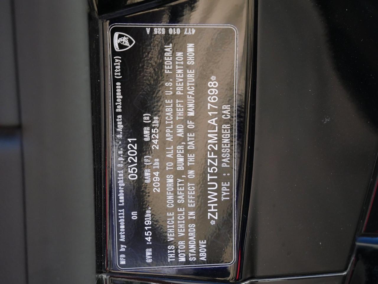 2021 Lamborghini Huracan EVO Base Base Lawrence KS