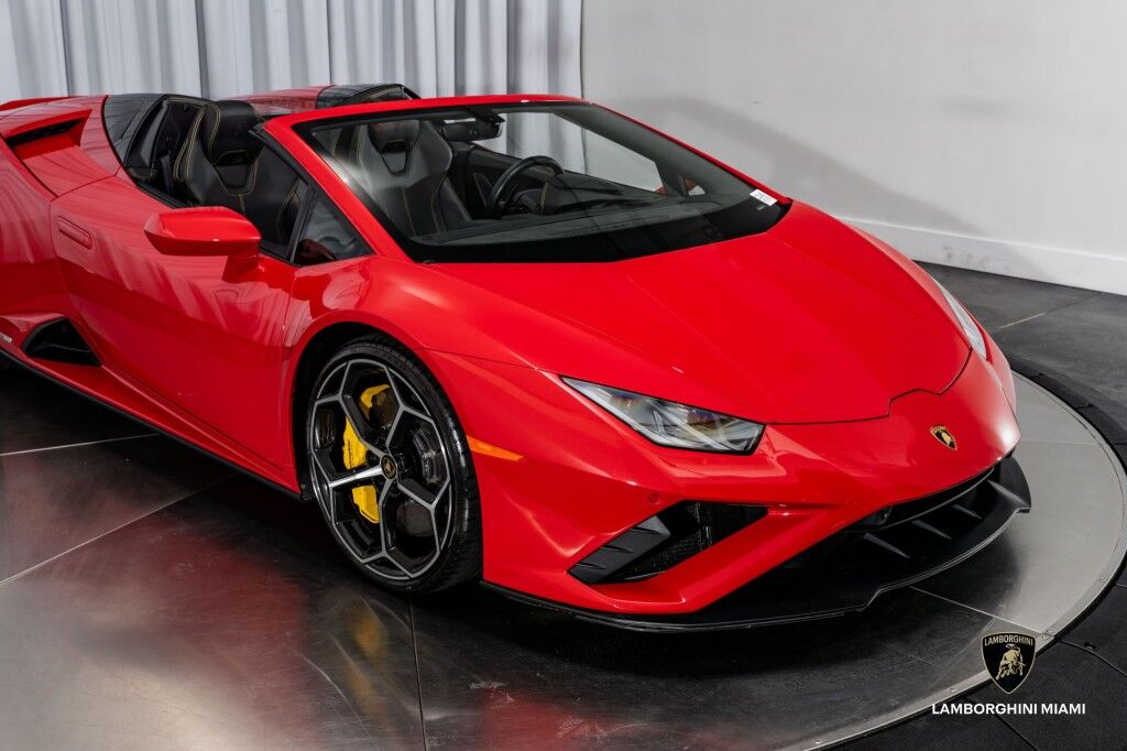 2021 Lamborghini Huracan EVO RWD Spyder North Miami Beach FL