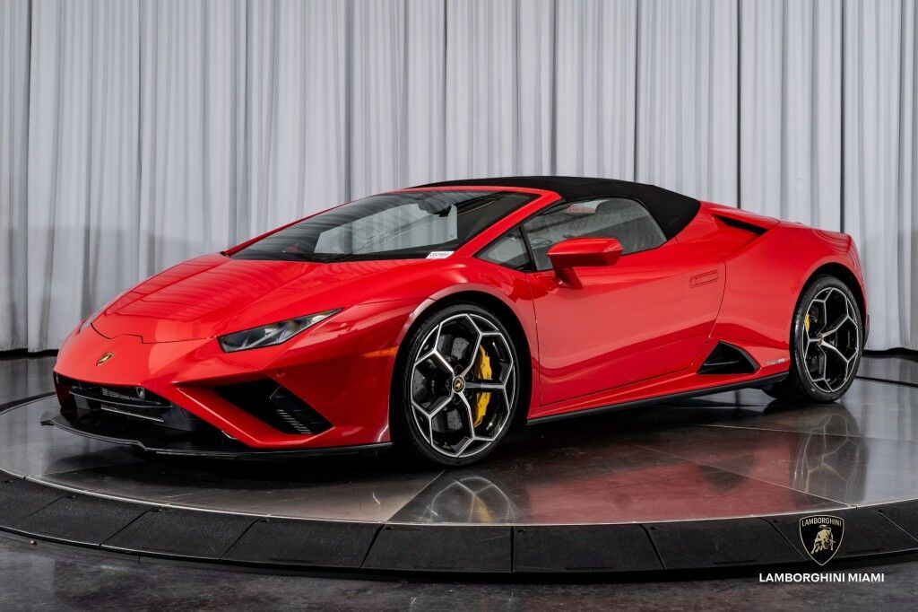 2021 Lamborghini Huracan EVO RWD Spyder North Miami Beach FL