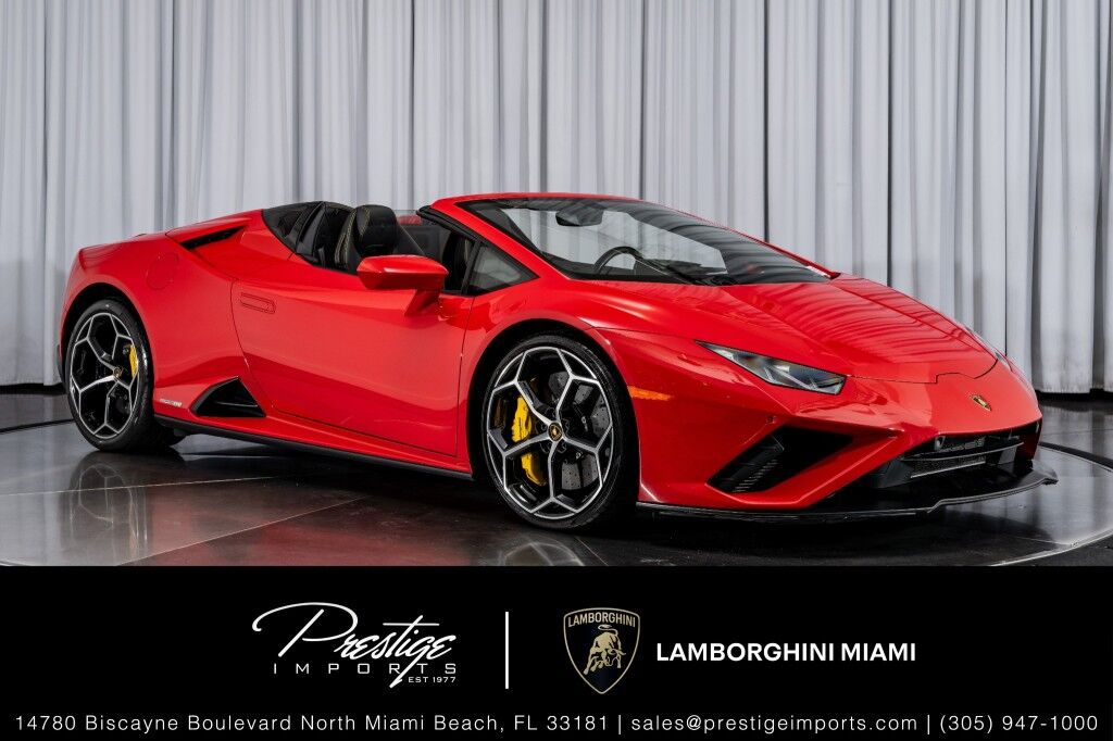 2021 Lamborghini Huracan EVO RWD Spyder