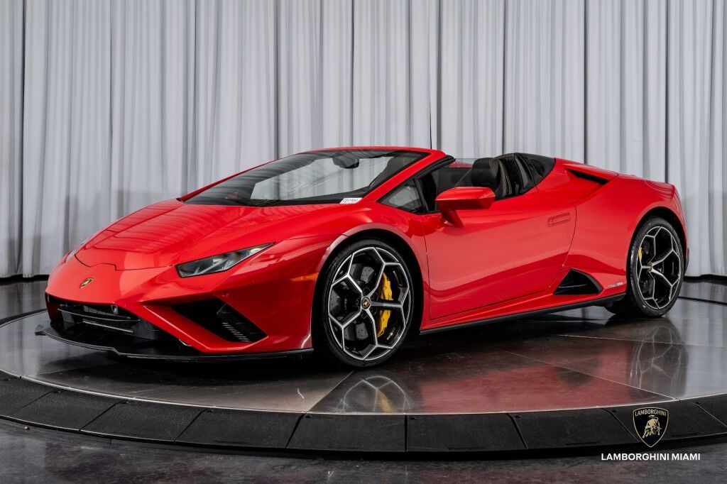 2021 Lamborghini Huracan EVO RWD Spyder North Miami Beach FL