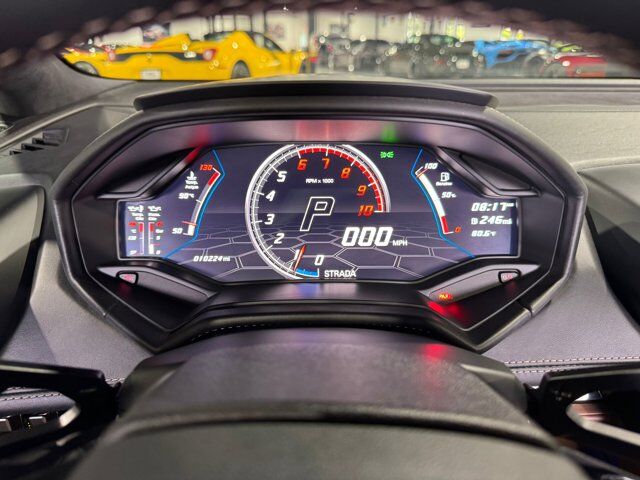 2021 Lamborghini Huracan EVO Spyder RWD Blu Astraeus paint, Sensonum audio system Fort Lauderdale FL