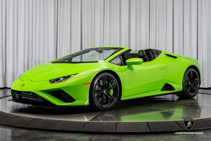 2021 Lamborghini Huracan Evo Spyder RWD North Miami Beach FL
