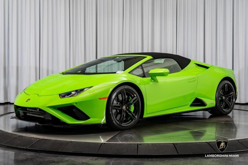 2021 Lamborghini Huracan Evo Spyder RWD North Miami Beach FL