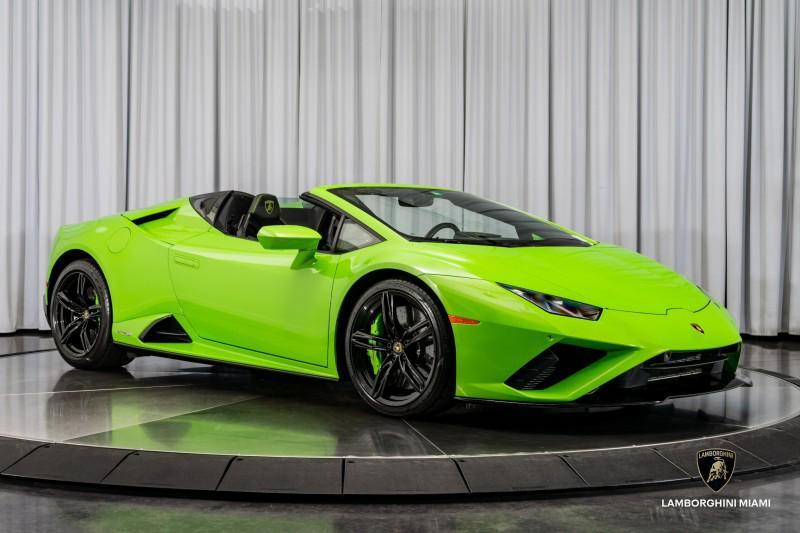 2021 Lamborghini Huracan Evo Spyder RWD North Miami Beach FL