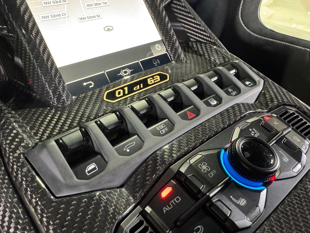 2021 Lamborghini Sian FKP37 1 of 63 for the world!!! Bianco Phanes paint w/ exposed carbon!! Fort Lauderdale FL