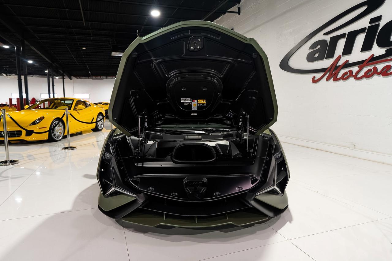 2021 Lamborghini Sian FKp 37 1 of 63, Verde Triton gradient paint, Poltrona Frau leather interior AND MUCH MORE!!! Fort Lauderdale FL