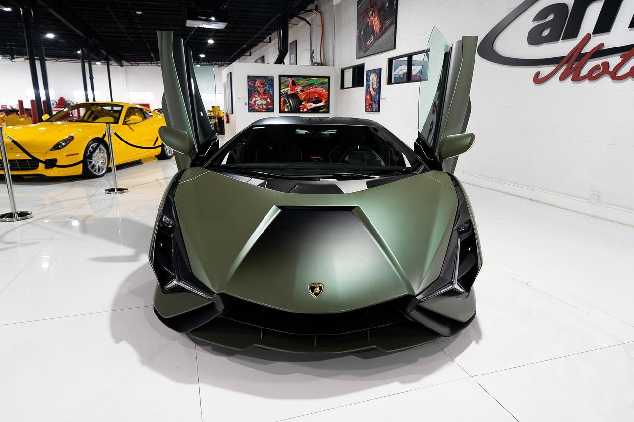 2021 Lamborghini Sian FKp 37 1 of 63, Verde Triton gradient paint, Poltrona Frau leather interior AND MUCH MORE!!! Fort Lauderdale FL