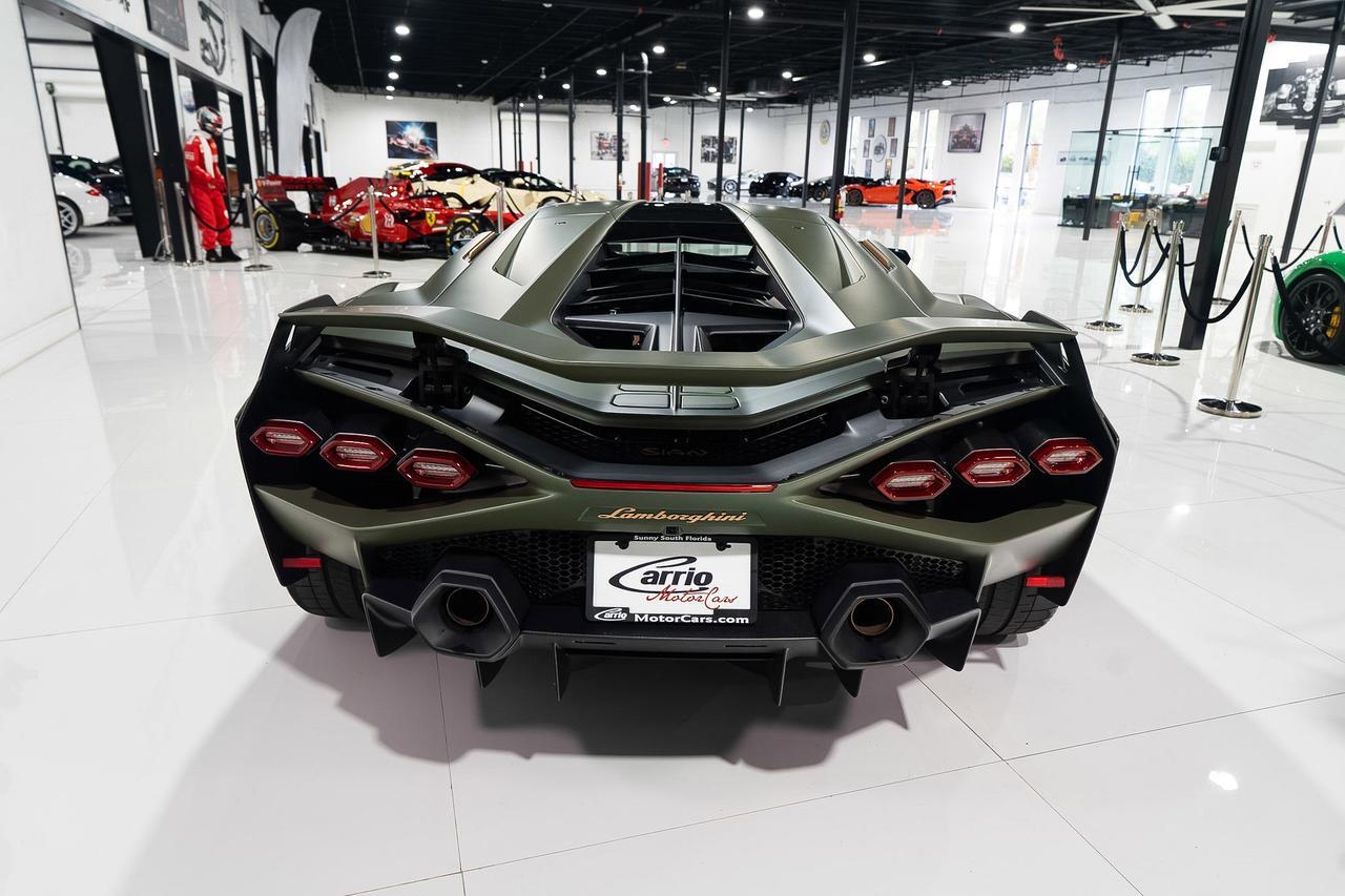 2021 Lamborghini Sian FKp 37 1 of 63, Verde Triton gradient paint, Poltrona Frau leather interior AND MUCH MORE!!! Fort Lauderdale FL