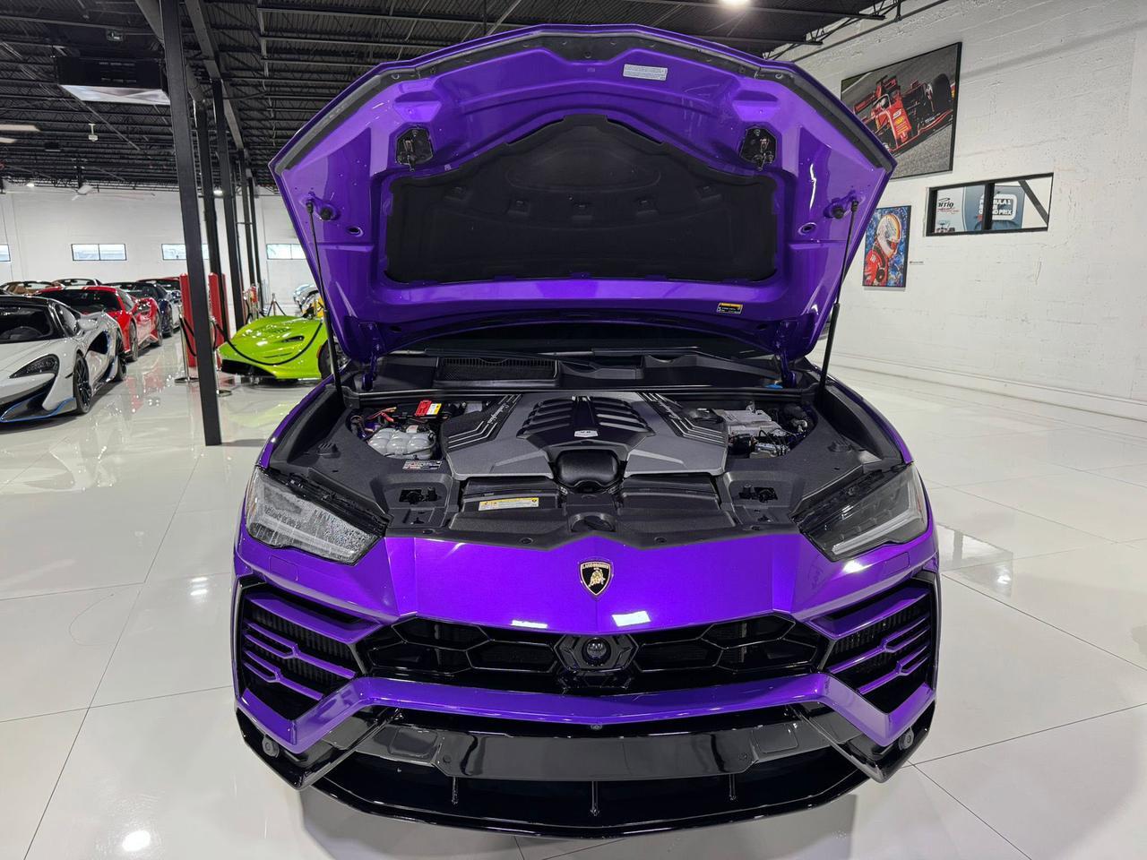 2021 Lamborghini Urus Viola Parsifae paint, Arancio Borealis calipers, Bang & Olufsen audio system AND MUCH MORE!! Fort Lauderdale FL