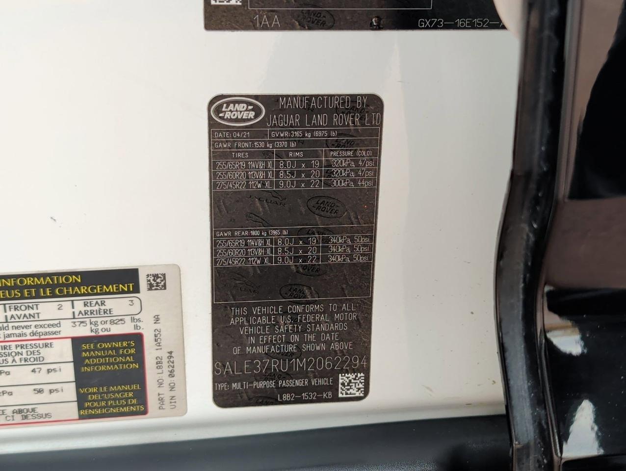 2021 Land Rover Defender X-Dynamic HSE San Juan TX