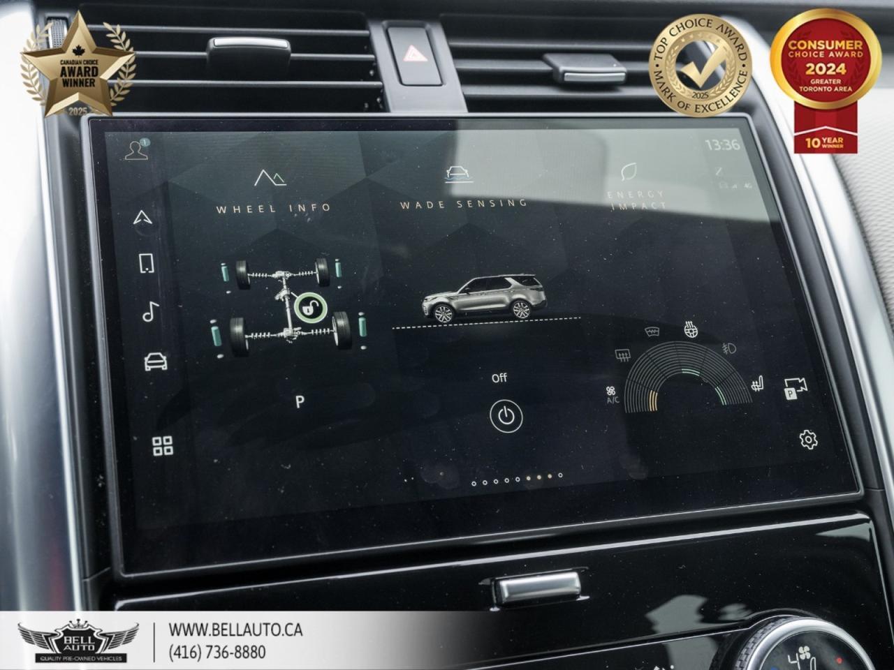 2021 Land Rover Discovery R-Dynamic HSE P360, 7PASS, 360CAM, NAVI, PANO, B.SPOT, MERIDIAN, NOACCIDENT Toronto ON