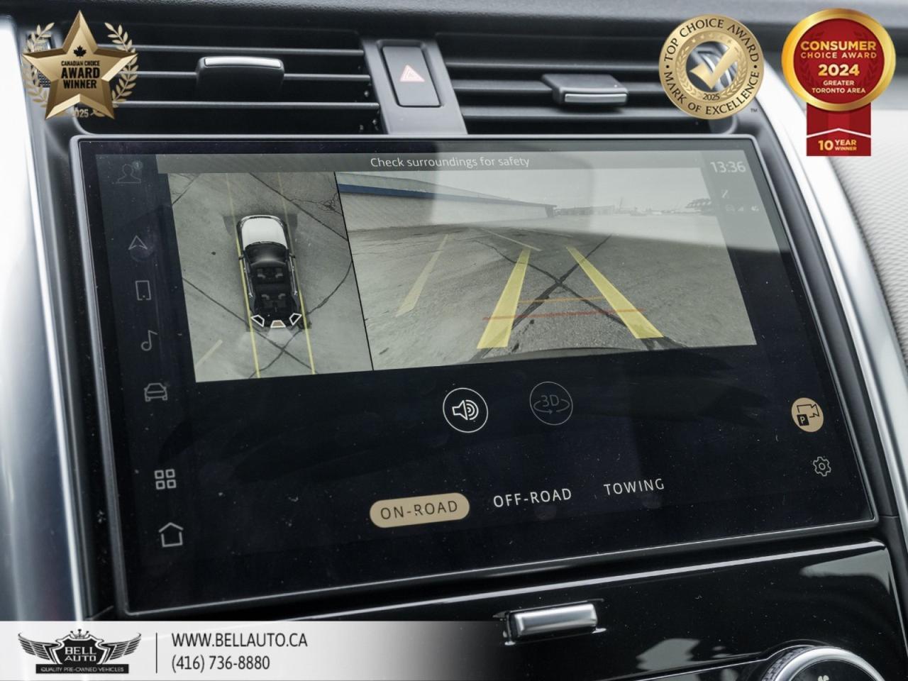 2021 Land Rover Discovery R-Dynamic HSE P360, 7PASS, 360CAM, NAVI, PANO, B.SPOT, MERIDIAN, NOACCIDENT Toronto ON