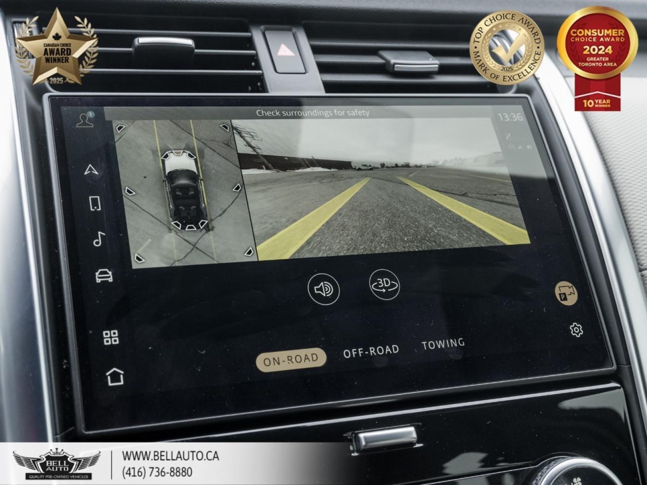 2021 Land Rover Discovery R-Dynamic HSE P360, 7PASS, 360CAM, NAVI, PANO, B.SPOT, MERIDIAN, NOACCIDENT Toronto ON
