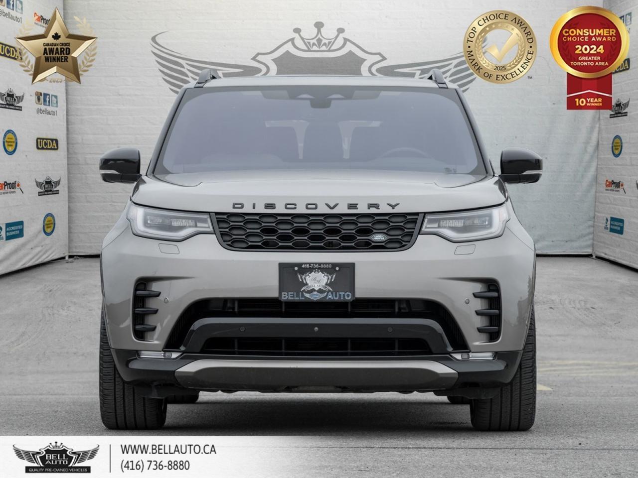 2021 Land Rover Discovery R-Dynamic HSE P360, 7PASS, 360CAM, NAVI, PANO, B.SPOT, MERIDIAN, NOACCIDENT Toronto ON
