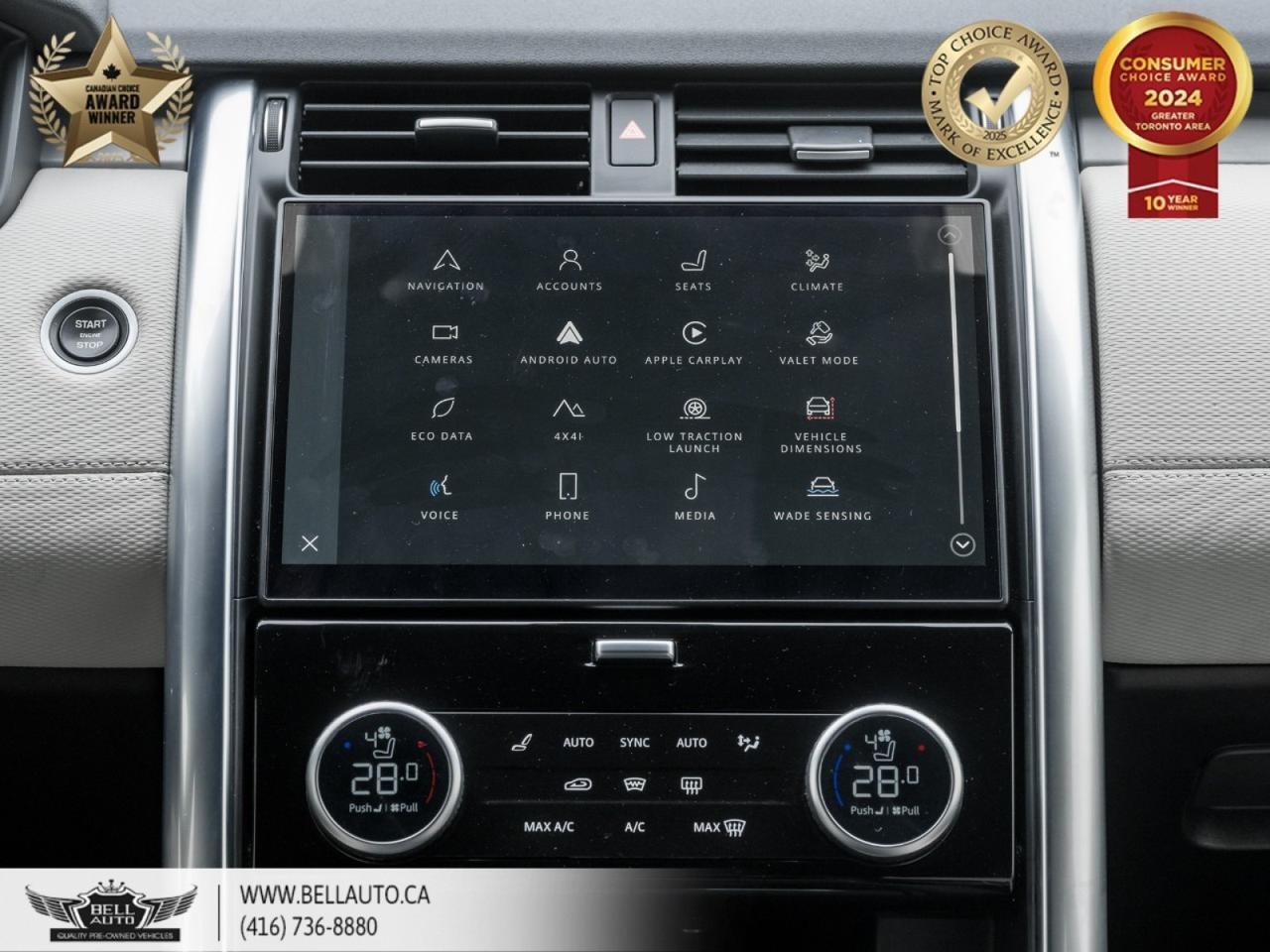 2021 Land Rover Discovery R-Dynamic HSE P360, 7PASS, 360CAM, NAVI, PANO, B.SPOT, MERIDIAN, NOACCIDENT Toronto ON