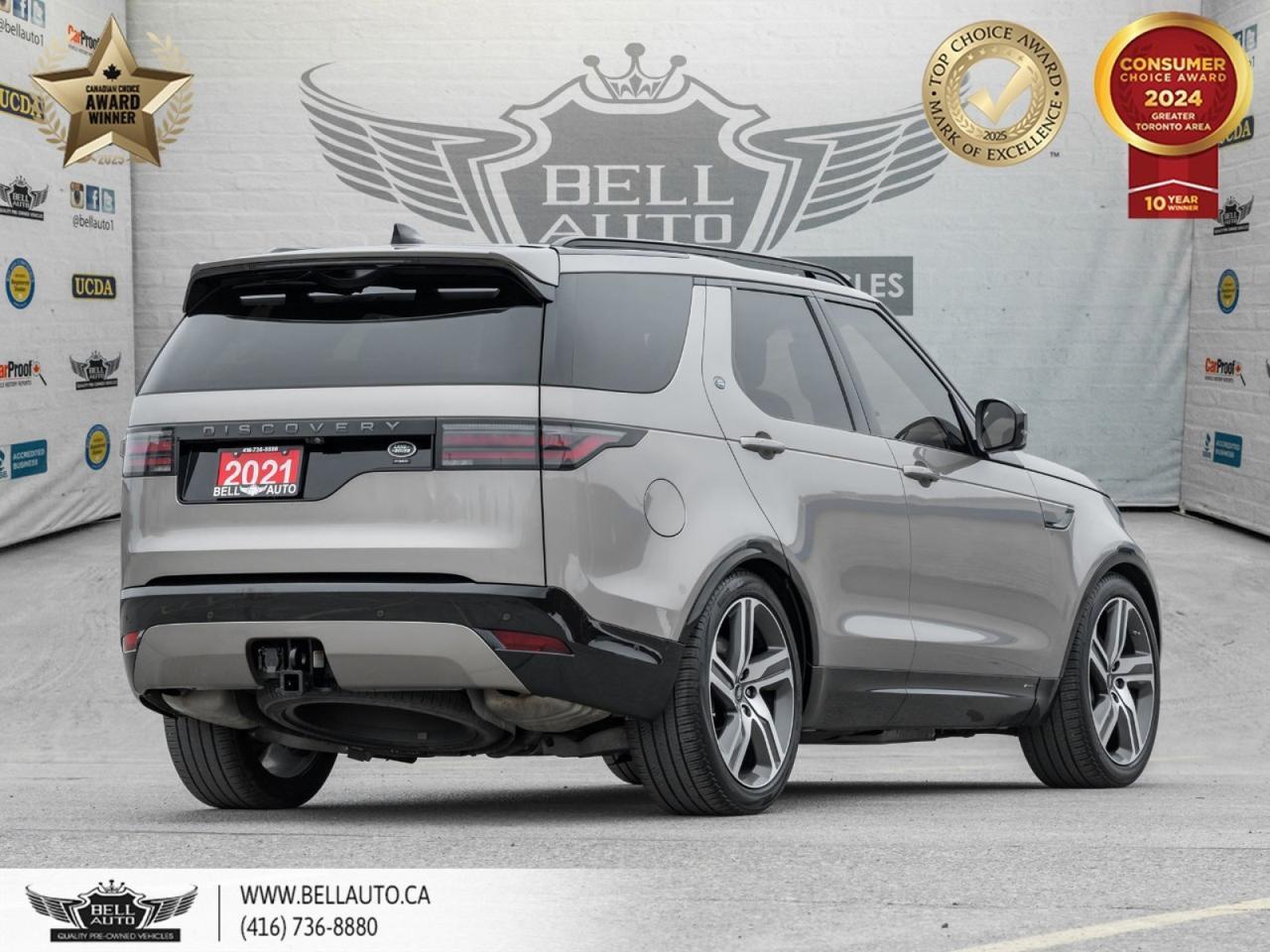 2021 Land Rover Discovery R-Dynamic HSE P360, 7PASS, 360CAM, NAVI, PANO, B.SPOT, MERIDIAN, NOACCIDENT Toronto ON