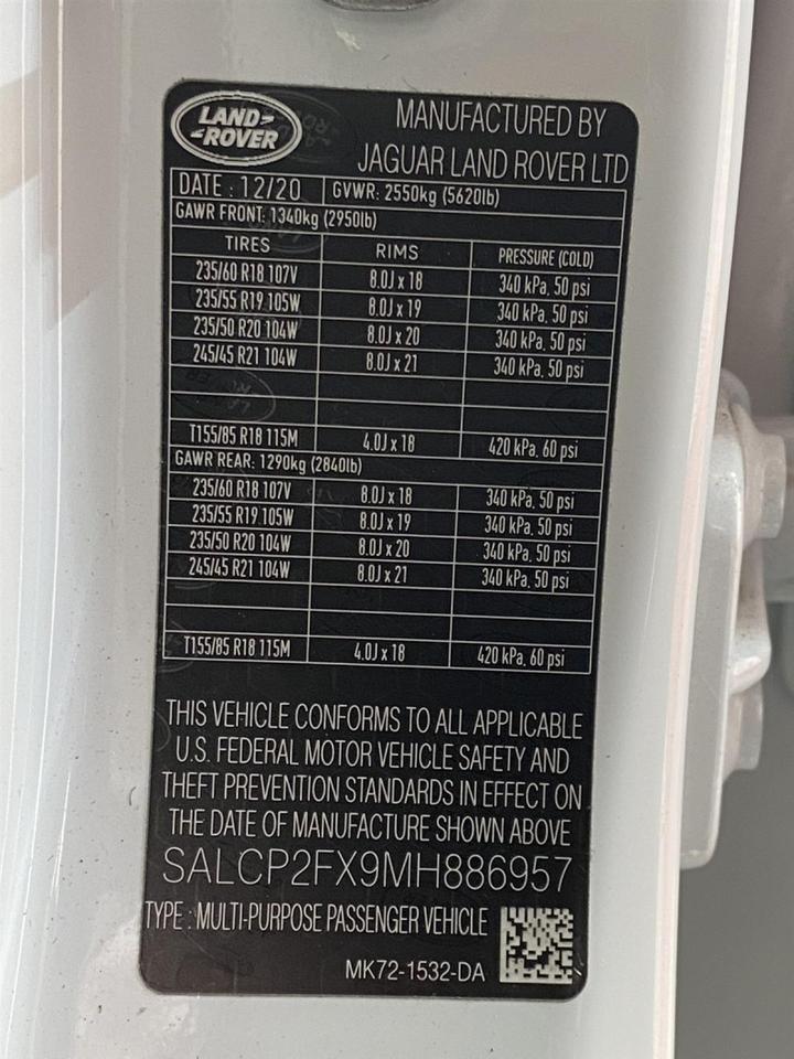 2021 Land Rover Discovery Sport SE Richmond Hill NY