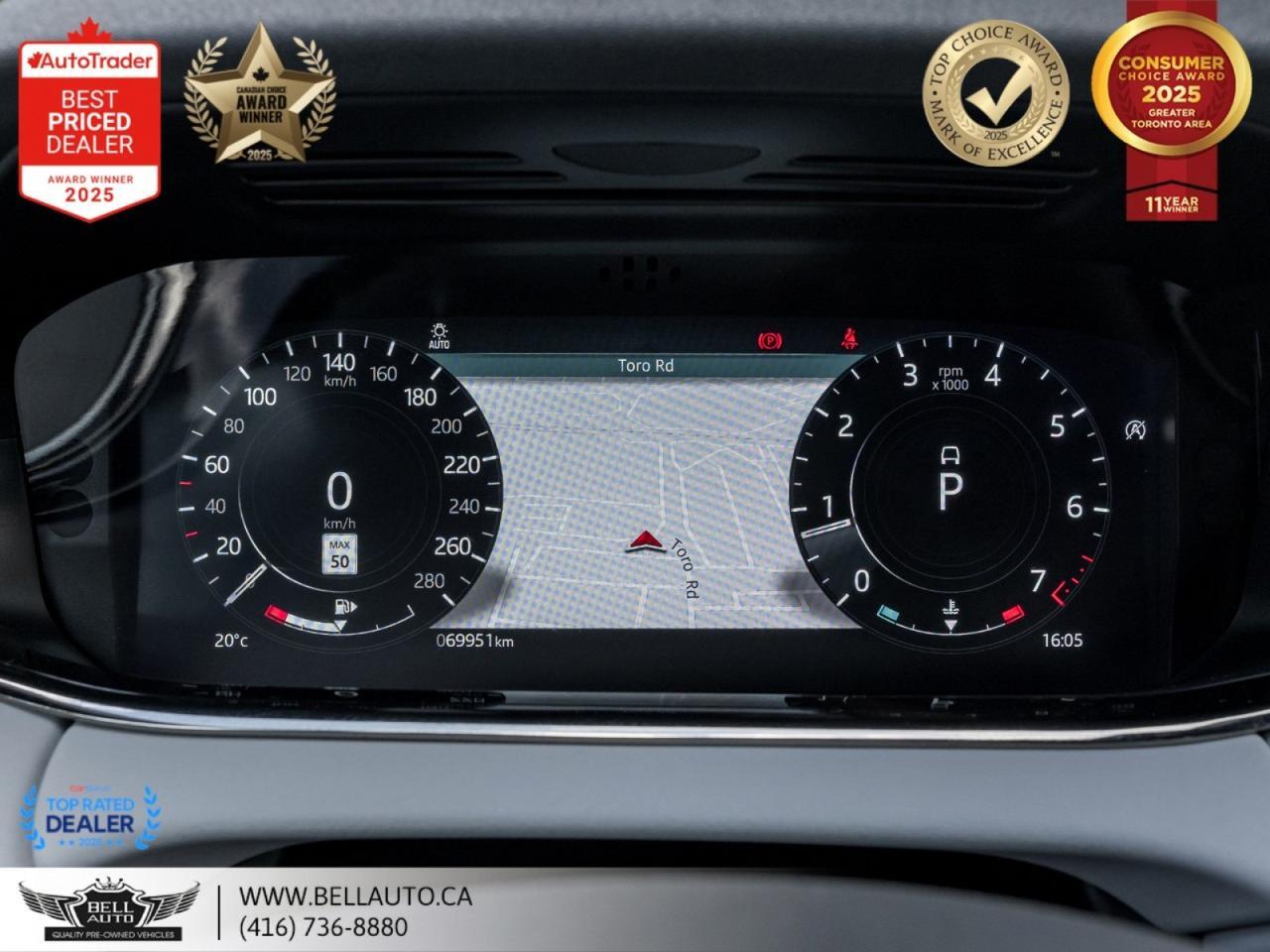 2021 Land Rover Range Rover Evoque R-Dynamic SE | PANOROOF | MERIDIAN | PWR&MMRY LTHR | ONSTAR | B.SPOT | NOACCIDENT Toronto ON