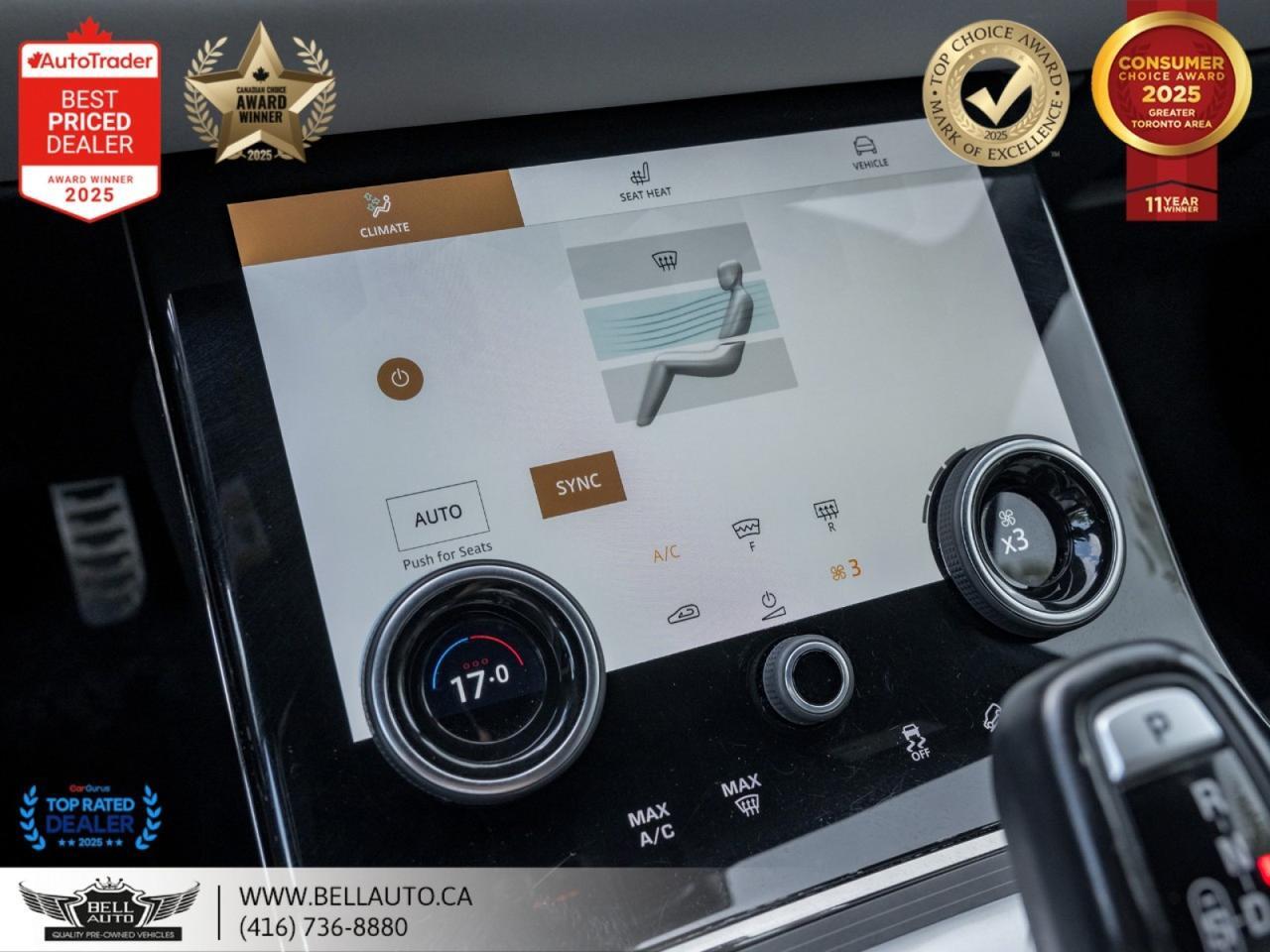 2021 Land Rover Range Rover Evoque R-Dynamic SE | PANOROOF | MERIDIAN | PWR&MMRY LTHR | ONSTAR | B.SPOT | NOACCIDENT Toronto ON