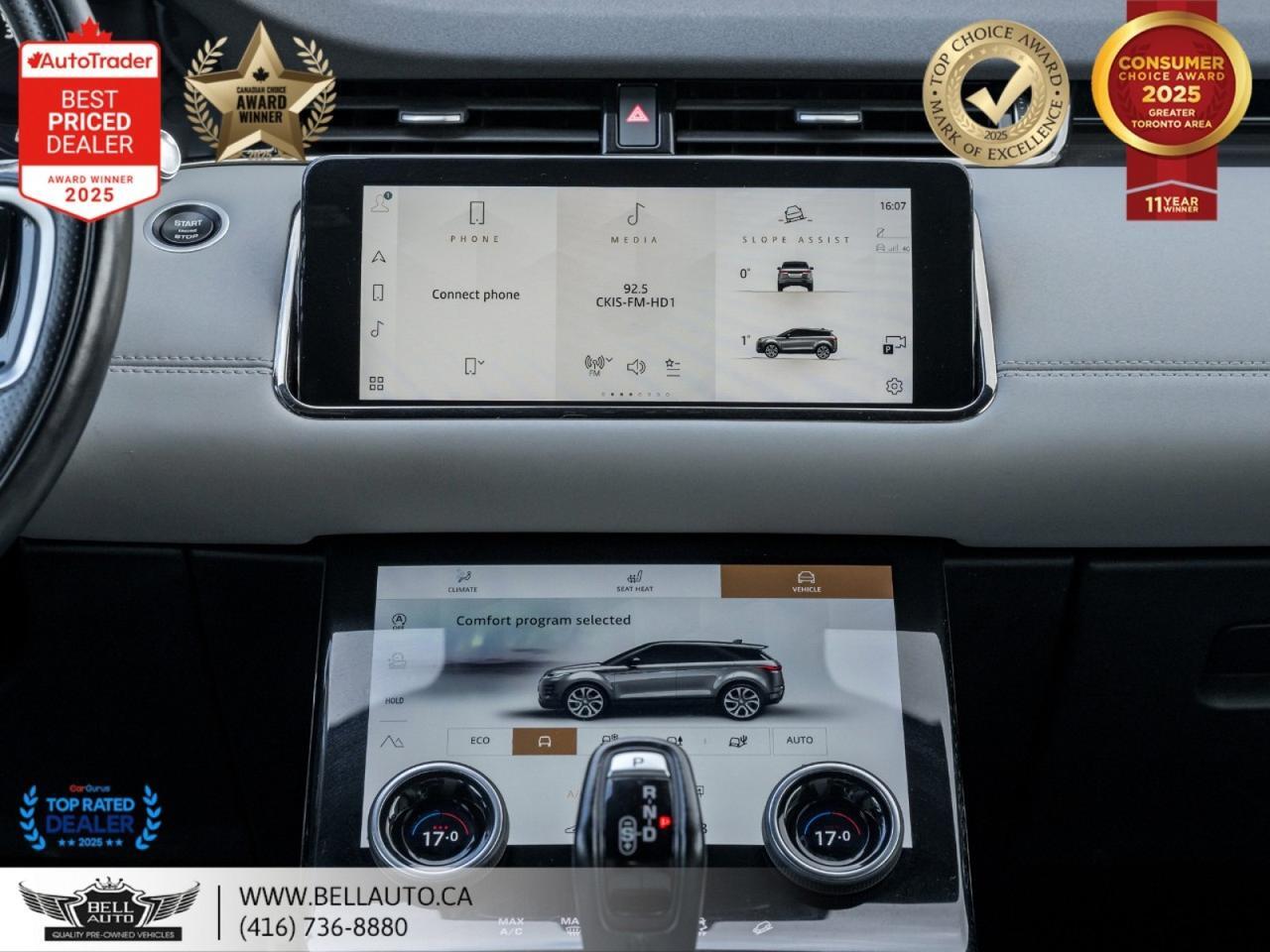 2021 Land Rover Range Rover Evoque R-Dynamic SE | PANOROOF | MERIDIAN | PWR&MMRY LTHR | ONSTAR | B.SPOT | NOACCIDENT Toronto ON