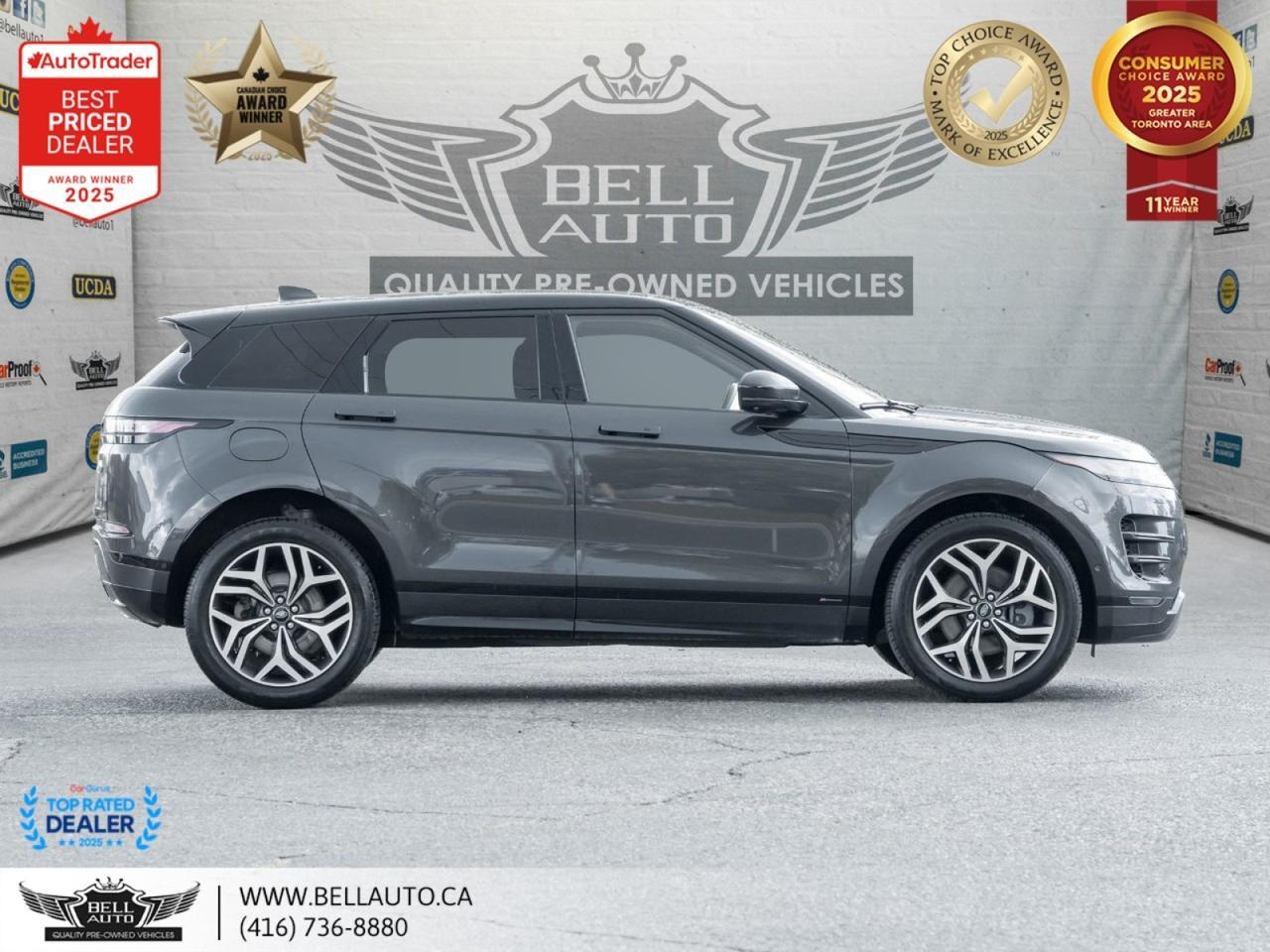 2021 Land Rover Range Rover Evoque R-Dynamic SE | PANOROOF | MERIDIAN | PWR&MMRY LTHR | ONSTAR | B.SPOT | NOACCIDENT Toronto ON