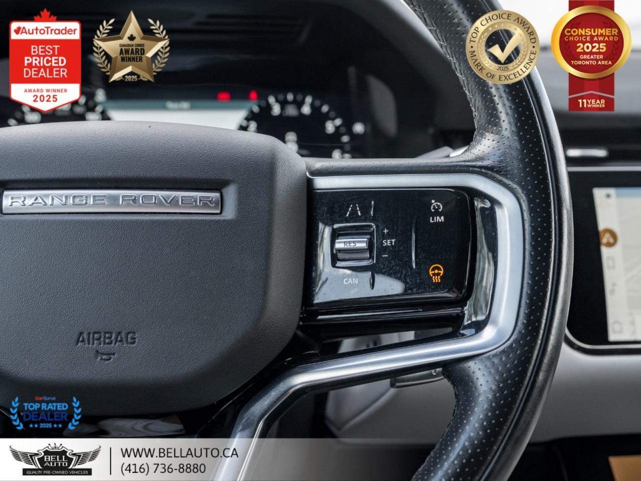 2021 Land Rover Range Rover Evoque R-Dynamic SE | PANOROOF | MERIDIAN | PWR&MMRY LTHR | ONSTAR | B.SPOT | NOACCIDENT Toronto ON