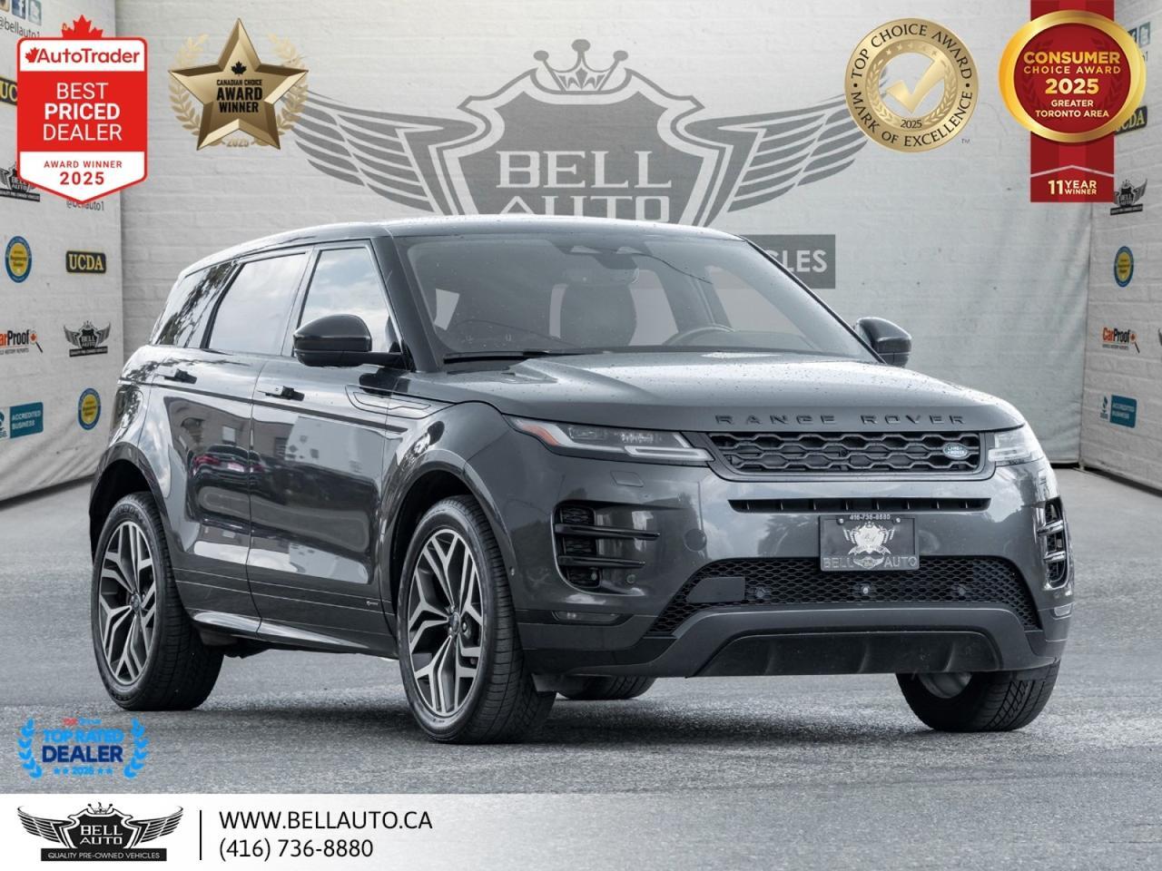 2021 Land Rover Range Rover Evoque R-Dynamic SE | PANOROOF | MERIDIAN | PWR&MMRY LTHR | ONSTAR | B.SPOT | NOACCIDENT Toronto ON
