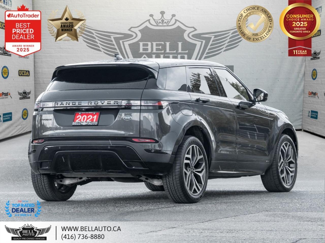 2021 Land Rover Range Rover Evoque R-Dynamic SE | PANOROOF | MERIDIAN | PWR&MMRY LTHR | ONSTAR | B.SPOT | NOACCIDENT Toronto ON