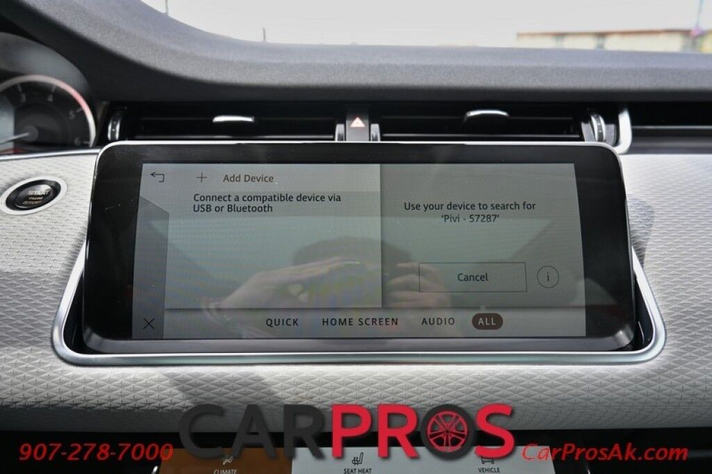 2021 Land Rover Range Rover Evoque S - AWD - Heated Leather Seats - Heated Steering Wheel - Meridian Sound System - Panoramic Fixed Roof - 360 Camera - Apple CarPlay/Android Auto - Bluetooth - Front & Rear Sensors - Blind Spot Assist - Power Liftgate - 1 Owner Anchorage AK