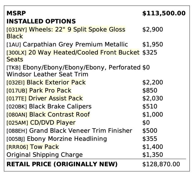 2021 Land Rover Range Rover Range Rover P525 Westminster ($128,870 MSRP!!) *LOADED* San Diego CA