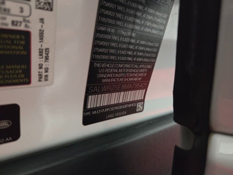 2021 Land Rover Range Rover Sport HSE Dynamic P525 5.0L V8 Pano Sunroof GPS FREE WARRANTY Arlington TX