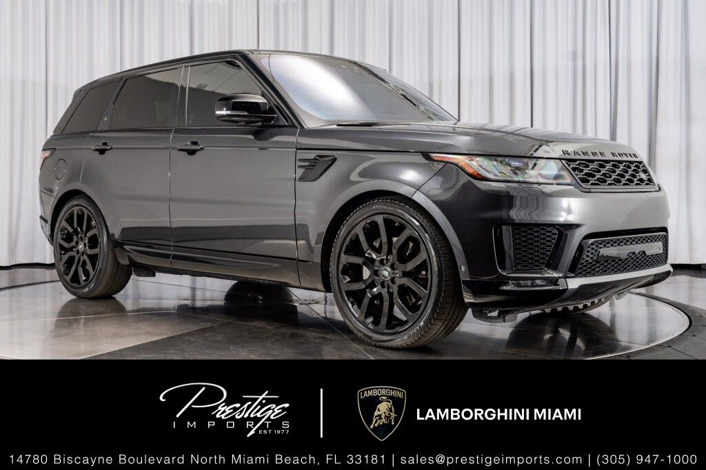 2021 Land Rover Range Rover Sport HSE SILVER EDITION North Miami Beach FL