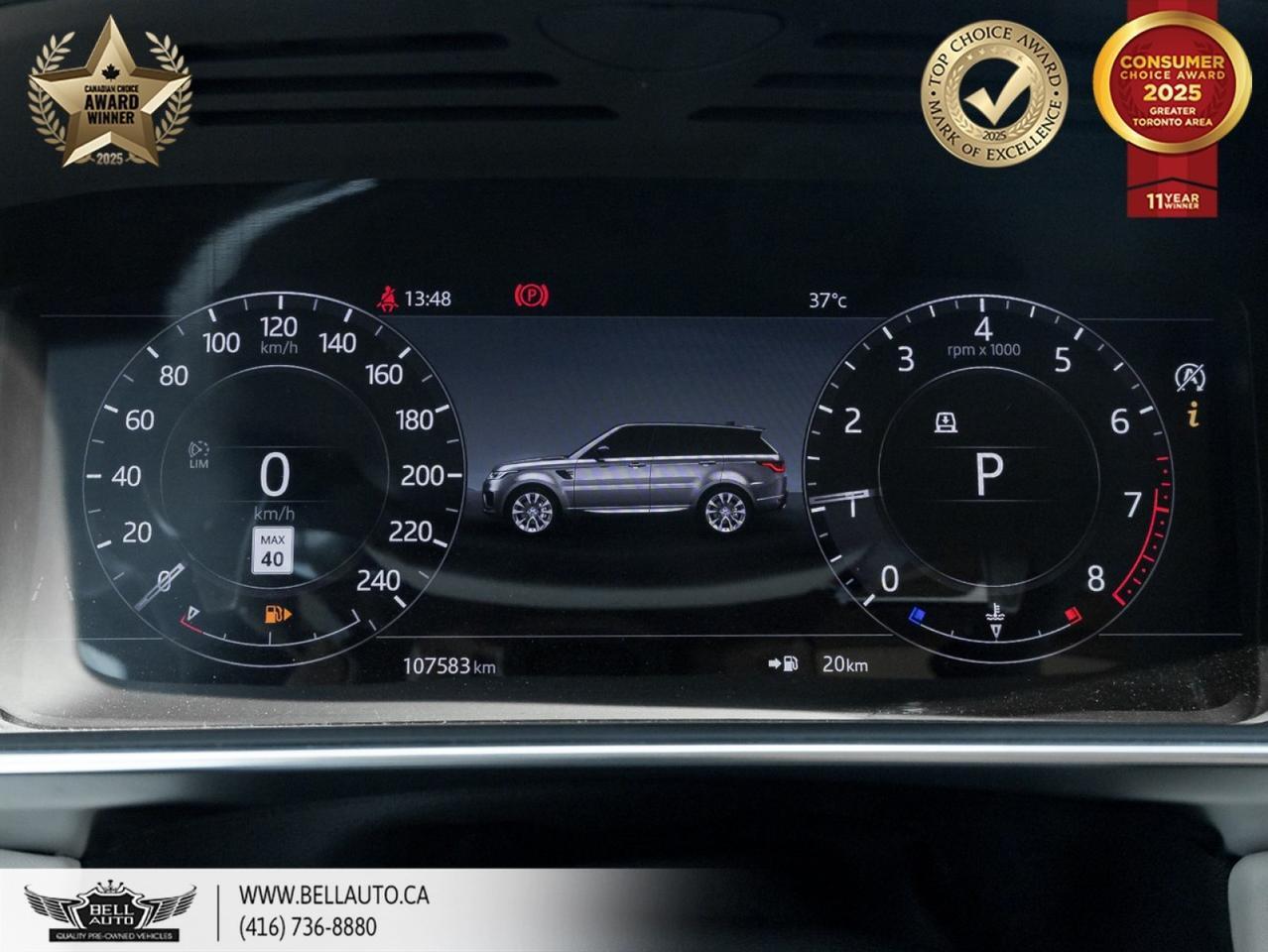 2021 Land Rover Range Rover Sport HST | PANORAMIC SUNROOF | MERIDIAN SOUND | POWER AND MEMROY SEATS | ONSTAR | BACKUPCAM | NO ACCIDENT Toronto ON