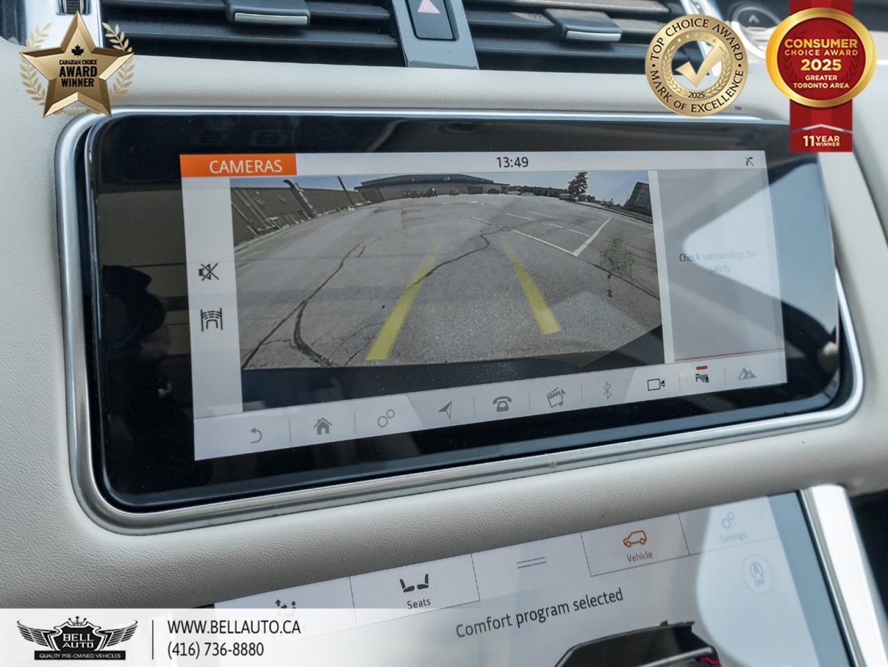 2021 Land Rover Range Rover Sport HST | PANORAMIC SUNROOF | MERIDIAN SOUND | POWER AND MEMROY SEATS | ONSTAR | BACKUPCAM | NO ACCIDENT Toronto ON