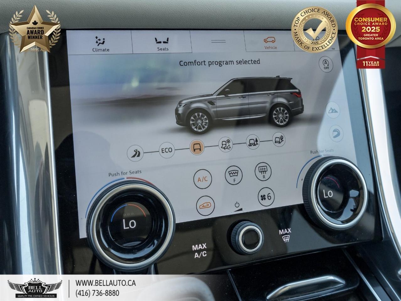 2021 Land Rover Range Rover Sport HST | PANORAMIC SUNROOF | MERIDIAN SOUND | POWER AND MEMROY SEATS | ONSTAR | BACKUPCAM | NO ACCIDENT Toronto ON