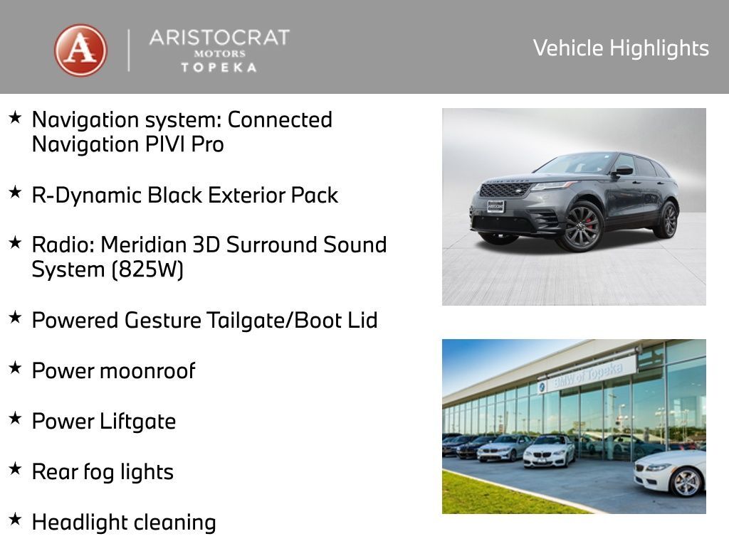 2021 Land Rover Range Rover Velar P250 R-Dynamic S San Clemente CA