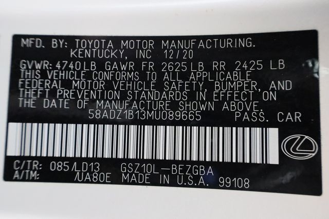 2021 Lexus ES 350 Raleigh NC