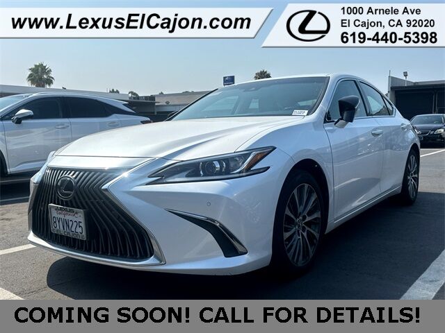 2021 Lexus ES 350 San Diego County CA