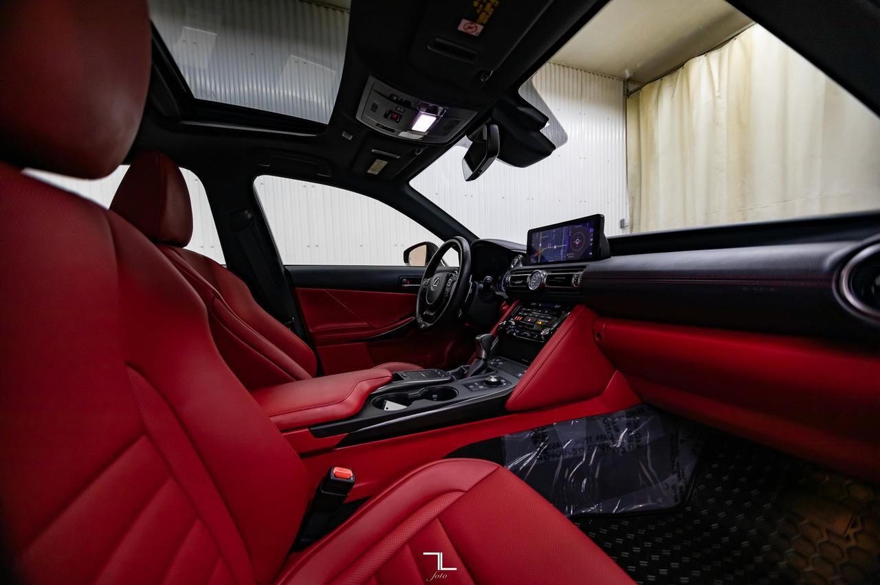 2021 Lexus IS 300 AWD F-Sport Leather Roof Nav BCam Red Deer AB