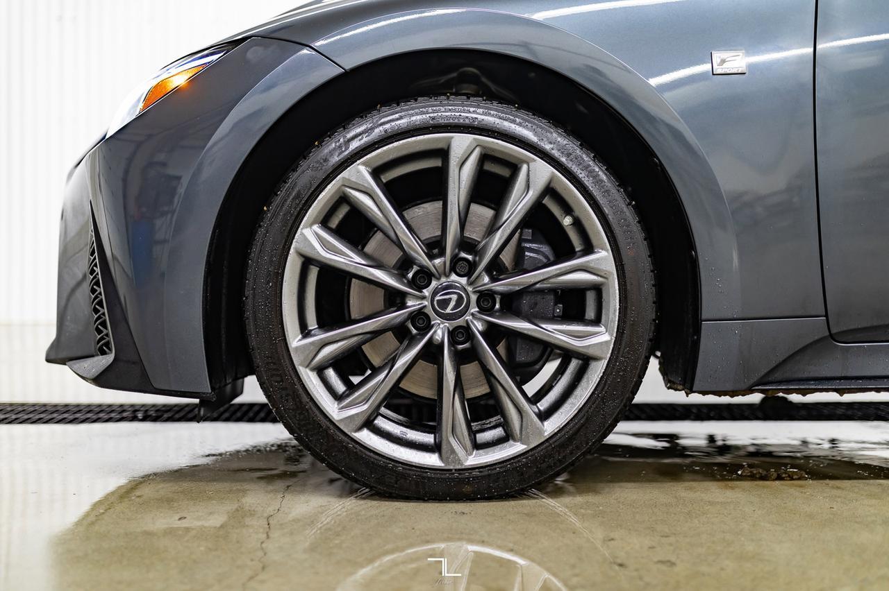 2021 Lexus IS 300 AWD F-Sport Leather Roof Nav BCam Red Deer AB