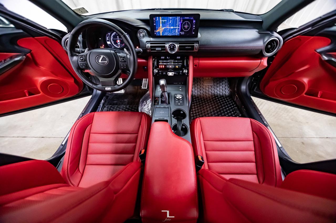 2021 Lexus IS 300 AWD F-Sport Leather Roof Nav BCam Red Deer AB
