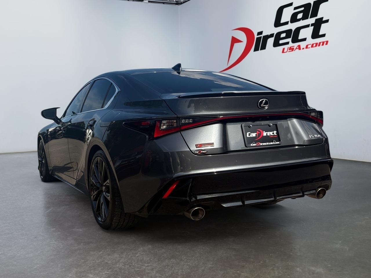 2021 Lexus IS 350 F SPORT, PADDLE SHIFTERS, BACKUP CAMERA, BLIND SPOT ALERT, LANE KEEP ASST, SUNROOF, HEATED & A/C HEATS, WIFI CAPABLE, RIDE IN STYLE, RIDE TOUGH!
