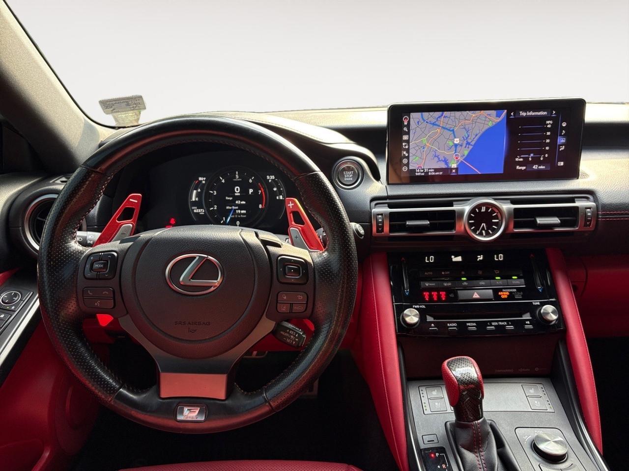 2021 Lexus IS 350 F SPORT, PADDLE SHIFTERS, BACKUP CAMERA, BLIND SPOT ALERT, LANE KEEP ASST, SUNROOF, HEATED & A/C HEATS, WIFI CAPABLE, RIDE IN STYLE, RIDE TOUGH!